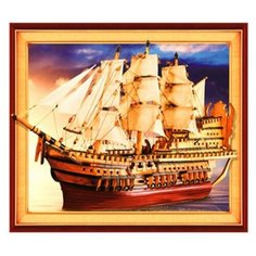 Алмазная мозаика 3D 40х50 см (3DZX186) New World