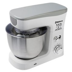 Миксер Sakura SA-6327W, планетарный, 1000 Вт, 3.5 л, 6 скоростей, 3 насадки, белый 6769533
