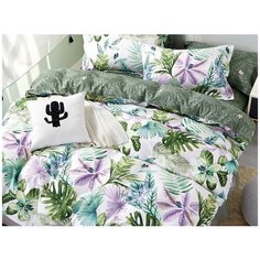 КПБ Cleo сатин набивной "Satin de Luxe" евро 200*220*1 230*250*1 50*70+5*2 70*70*2 31/669-SK