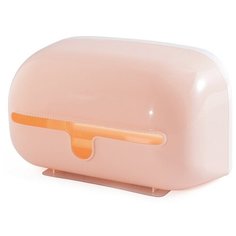 Держатель для туалетной бумаги, розовый, 23,5х12х13,5 см, Blonder Home BH-TOILP-02