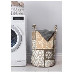 Корзина для хранения вещей JoyArty "Плиточный креатив" 35x50 см, gaba-15405