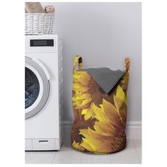Корзина для хранения вещей JoyArty "Подсолнухи" 35x50 см, gaba-9855