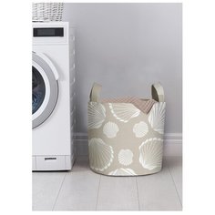 Корзина для хранения вещей JoyArty "Парад ракушек" 35x35 см, gaba-2891-S