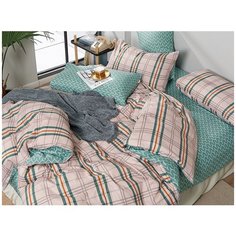 КПБ Cleo сатин набивной "Satin de Luxe" евро 200*220*1 230*250*1 50*70+5*2 70*70*2 31/748-SK