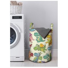 Корзина для хранения вещей JoyArty "Разноцветные дракончики" 35x50 см, gaba-22965