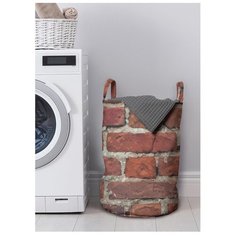 Корзина для хранения вещей JoyArty "Старинная стена" 35x50 см, gaba-19765