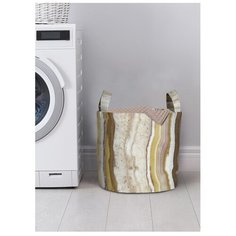 Корзина для хранения вещей JoyArty "Размытые полосы" 35x35 см, gaba-19439-S