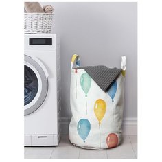 Корзина для хранения вещей JoyArty "Шары взлетают в небо" 35x50 см, gaba-18372