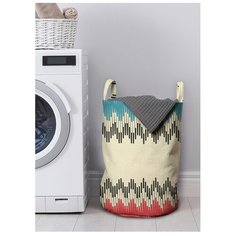 Корзина для хранения вещей JoyArty "Вселенная зигзагов" 35x50 см, gaba-4324