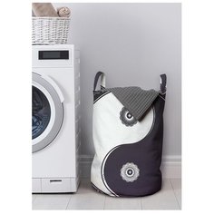 Корзина для хранения вещей JoyArty "Ночной ИНЬ-ЯНЬ" 35x50 см, gaba-17339