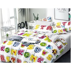 Комплект постельного белья Sleeping Place 2801П, Евро , наволочка 50х70 см