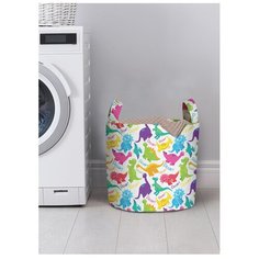 Корзина для хранения вещей JoyArty "Рычание динозавров" 35x35 см, gaba-12655-S