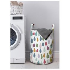 Корзина для хранения вещей JoyArty "Красочная влага" 35x50 см, gaba-8082