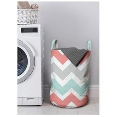 Корзина для хранения вещей JoyArty "Классические зигзаги" 35x50 см, gaba-5392