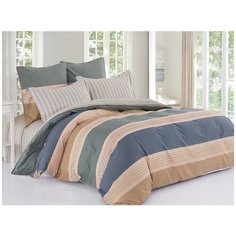 КПБ Cleo сатин набивной "Satin de Luxe" евро 200*220*1 230*250*1 50*70+5*2 70*70*2 31/753-SK