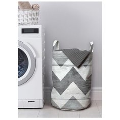 Корзина для хранения вещей JoyArty "Будничный зигзаг" 35x50 см, gaba-4316