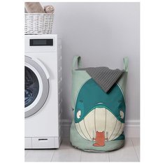 Корзина для хранения вещей JoyArty "Ужин котика" 35x50 см, gaba-33549