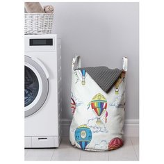 Корзина для хранения вещей JoyArty "Цветные воздушные шары" 35x50 см, gaba-32449