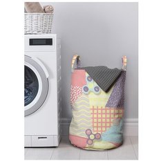 Корзина для хранения вещей JoyArty "Ткацкий рисунок" 35x50 см, gaba-207093