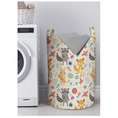 Корзина для хранения вещей JoyArty "Милые лесные звери" 40x60 см, gaba-50004-L