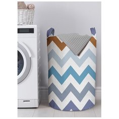 Корзина для хранения вещей JoyArty "Уверенные зигзаги" 40x60 см, gaba-11618-L