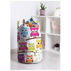 Корзина для игрушек "Совиное представление" 35x50 см, toba-10816 Joy Arty