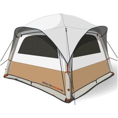 Тамбур надувной для кемпинга 8–местный Base Air Seconds Fresh, QUECHUA Х Декатлон Decathlon