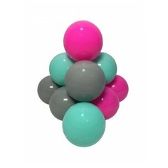 Шарики для сухих бассейнов Hotenok Мятно-розовые тени 50 шт, 7см (sbh156) разноцветный