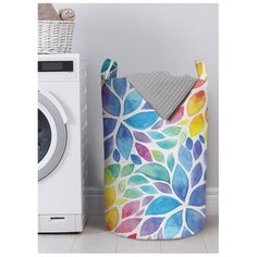 Корзина для хранения вещей JoyArty "Радужное цветение" 40x60 см, gaba-8175-L