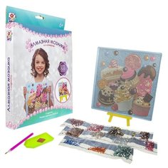 Алмазная мозаика 1Toy "Сладости", в коробке, 23*20,5*3,5 см (Т19048)
