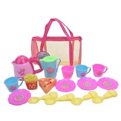 Набор посуды Наша Игрушка 17 предметов, сумка (3728G)