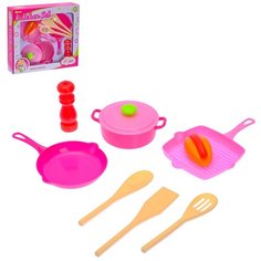 Набор посуды "Учимся готовить", 8 предметов Сима ленд