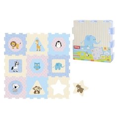 Коврик-пазл детский "Формы и зверюшки" Рыжий кот