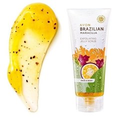 Отшелушивающий скраб-желе для лица и тела "Бразильская Маракуйя" AVON, 150 мл