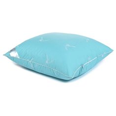 Подушка из лебяжьего пуха тик Лебяжий пух 70х70 Sn Textile