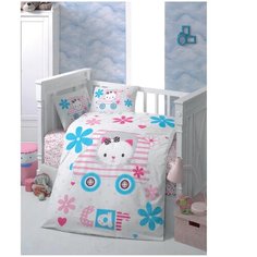 Детский комплект постельного белья Mixibaby Kitty