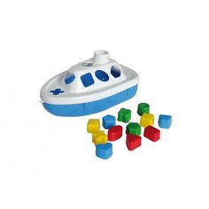 Развивающая игрушка Катер с логическими фигурами СТРОМ