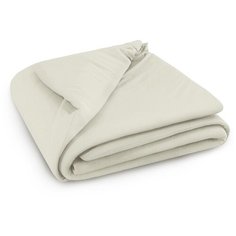 Пододеяльник трикотажный на молнии 220*200 220/13 (экрю) Cleo