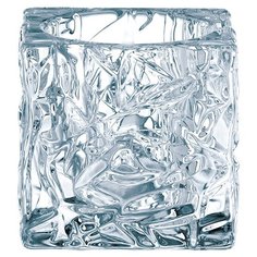 ICE CUBE - Набор из 2-х подсвечников 7 см, хрусталь, Nachtmann