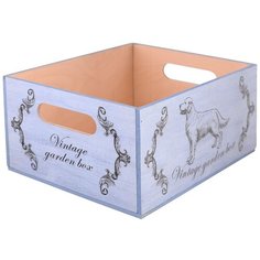 Ящик декоративный "Верный друг", 30х23,5х14,5см МультиДом