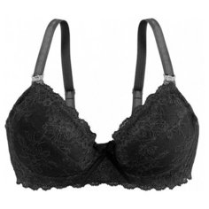 1725-11/85B Бюстгальтер с отстегивающейся чашечкой Mama Comfort р.85B черный
