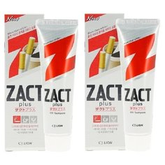 "Zact Lion" Зубная паста для курящих (отбеливание, свежесть, увлажнение) набор 2 шт.