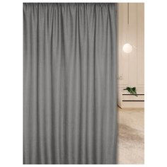 Портьеры ТД Текстиль 99475 на ленте 270 см серый