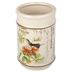 Стакан для зубных щеток Birdie керамика CE1115-TB Аквалиния