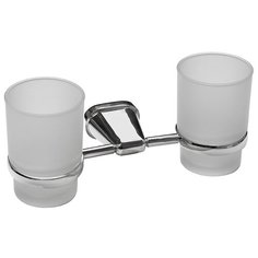 Стакан для зубных щеток двойной 3368 Аквалиния