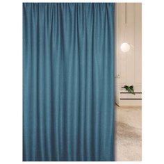 Портьеры ТД Текстиль 99474 на ленте 270 см бирюзовый