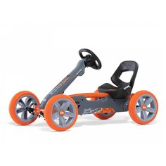 Веломобиль BERG Reppy Racer оранжево-серый