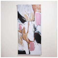 Штора рулонная, блэкаут 90х200 см "Пастель" 5458187 Сима ленд