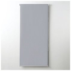 Штора рулонная 90х180 см "Механика. Блэкаут", цвет серый 4776731 Сима ленд