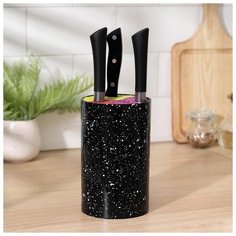Подставка для ножей "Оттенок" 11х11х18 см 5386105 Сима ленд